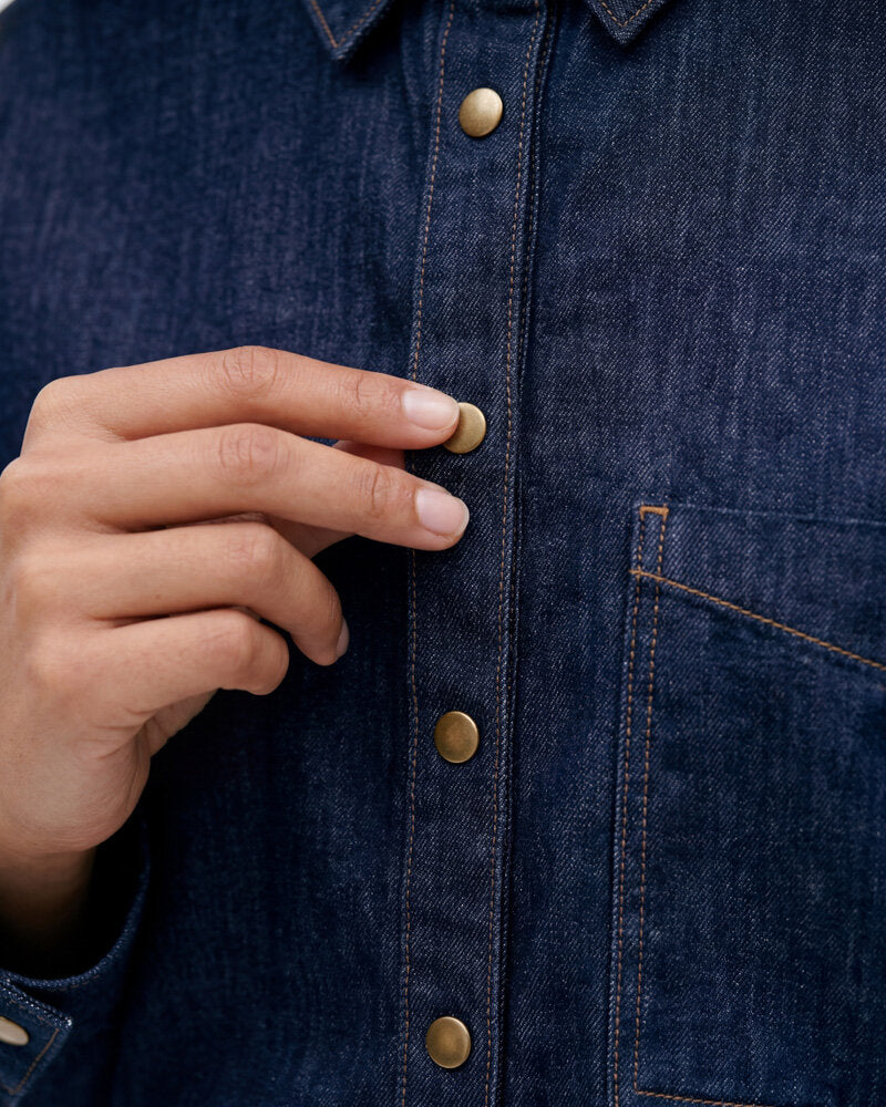 Giacca Jeans Scura