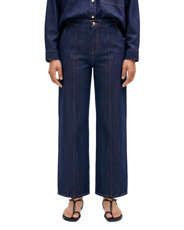 Jeans Scuri Palazzo