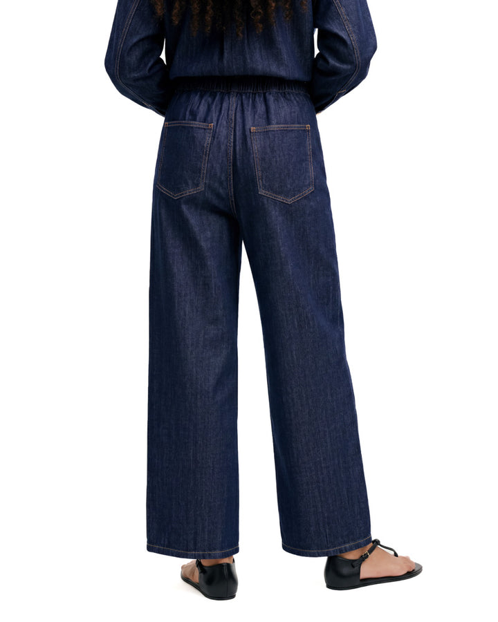 Jeans Scuri Palazzo