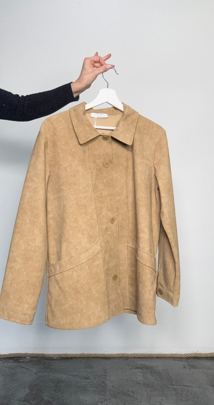 Cappotto scamosciato Nola