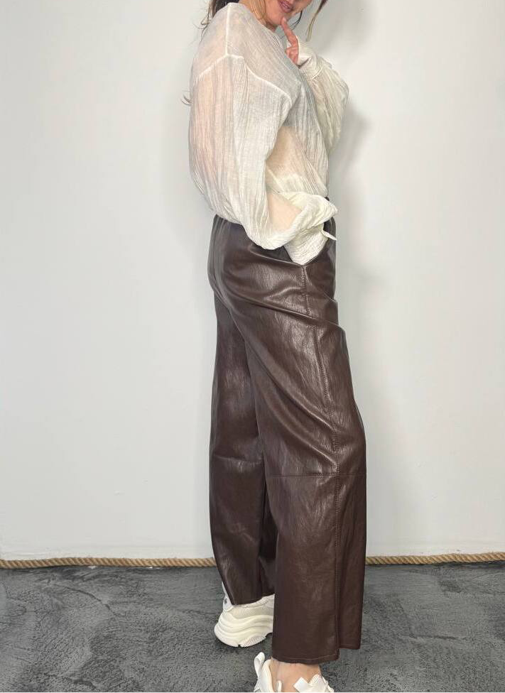 Pantaloni simil pelle Rio