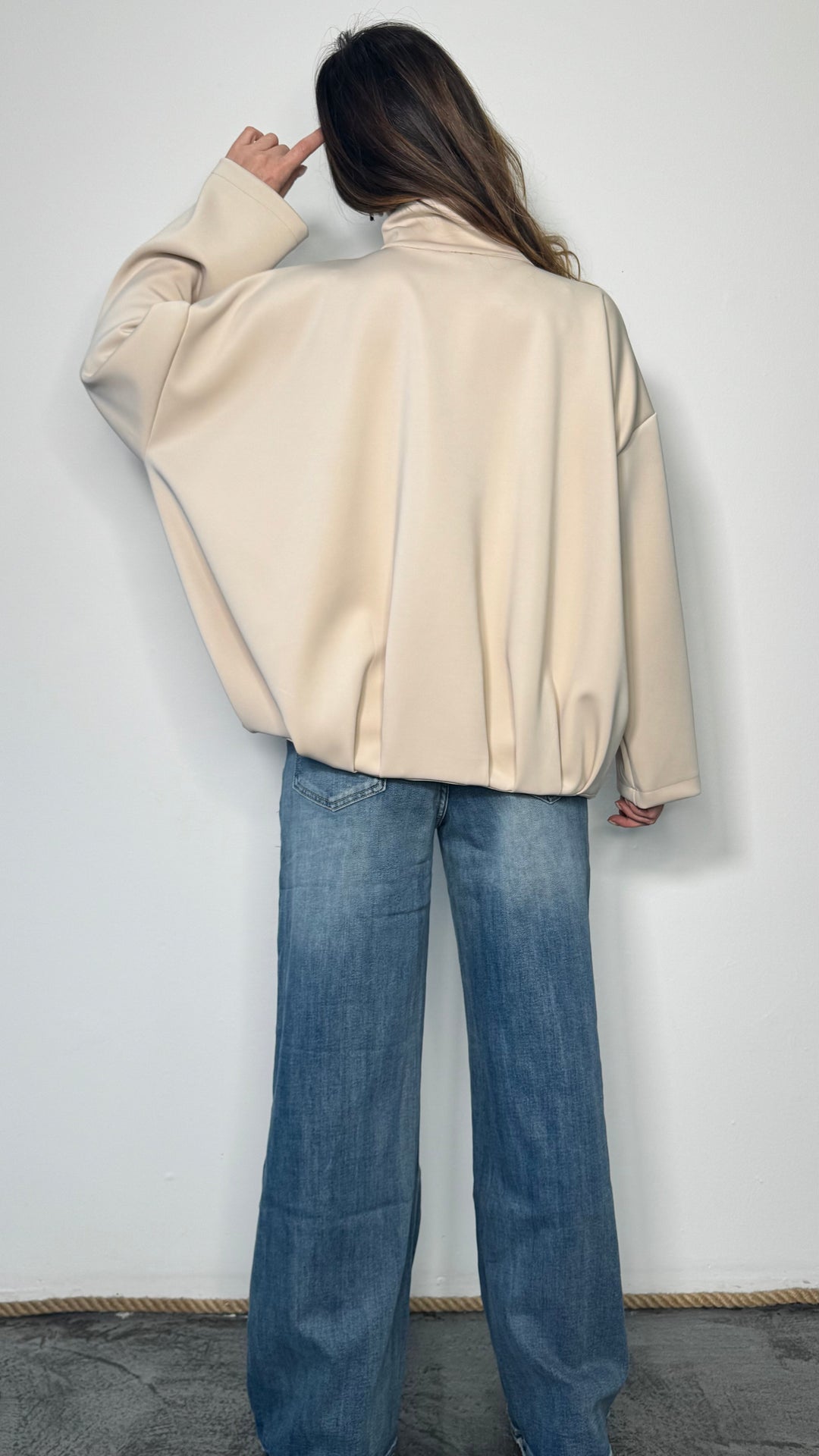 Bomber con zip Mila
