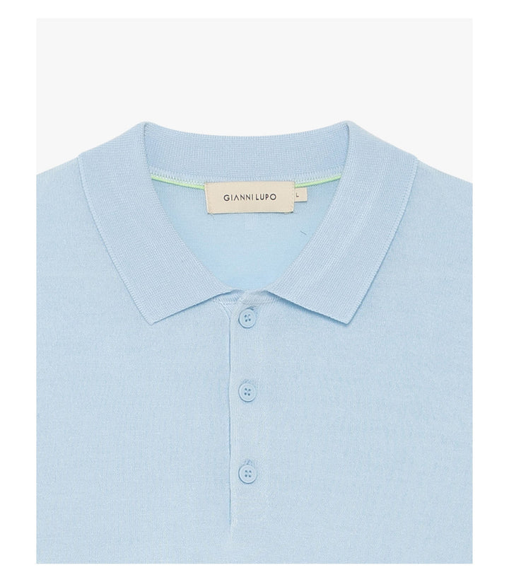 Polo in maglia muscle fit